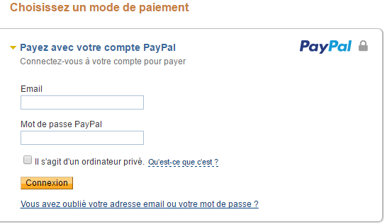 COMPTE PAYPAL